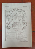 A L'X Vainqueur Ecole Polytechnique Grande Exposition 27 Avril 1890 Arti Bigor Poudre Catalogue Illustré Programme - Programme