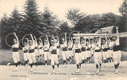 Mamers      72      Gymnastique . L'Espérance.  Mouvement D'ensemble Pupilles         (voir Scan) - Mamers