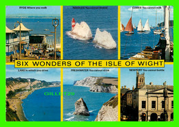 ISLE OF WIGHT - SIX WONDERS IF THE ISLE - 7 MULTIVUES - TRAVEL IN 1985 - J. SALMON LTD - - Sonstige & Ohne Zuordnung