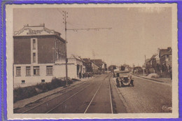 Carte Postale 59. Condé-sur-L'Escaut Hotel Restaurant Boschetti Avenue Jean Jaurès Très Beau Plan - Conde Sur Escaut