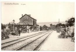EVREHAILLES-BAUCHE - La Gare - Het Station. Collection / Verzameling : PFT - TSP. Reproduction (Chemin De Fer Du Bocq). - Yvoir