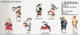 Fève Porcelaine En Pied  : BABAR  : Série De 8 Fèves :  ARIA NORDIA 1996 - Fumetti