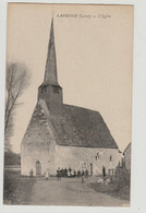 CPA -LOIRET-45-LANGESSE  L EGLISE -ANIMEE-NON CIRCULEE   TBE - Ouzouer Sur Loire