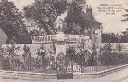 SAMBIN MONUMENT ELEVE AUX SOLDAT MORTS A LA GRAND GUERRE A VOIR !!!! REF 78528 - Monuments Aux Morts