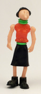 FIGURINE MONTABLE POPEYE MARAJA 80's OLIVE Vendue Non Montée Et Grappée (2) - Other & Unclassified