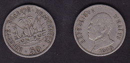 HAITI 50 CENTESIMI 1908 - Haiti