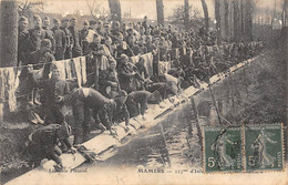 Mamers      72     Militaria.   115 ème  D'Infanterie    Au Lavoir     (voir Scan) - Mamers