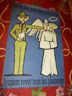 Guerre 39-45, L'espion Revêt Tous Les Ramages, Affiche Ancienne Originale ; A25 - Affiches