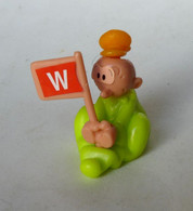 FIGURINE KINDER POPEYE 1992 MIMOSA DRAPEAU - Andere & Zonder Classificatie