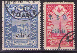 FRENCH CILICIE - CILICIA FRANCAISE - 1919 Mi 53,59a   TYPE V - USED - Usati