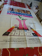 L'ordinateur Des Pompes Funèbres, Affiche Originale Du Film 1969 Signée Ferracci 120 X 160 ; F08 - Afiches