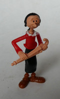 FIGURINE KINDER POPEYE 1992 OLIVE Rouge PARAPLUIE - Altri & Non Classificati