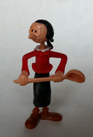 FIGURINE KINDER POPEYE 1992 OLIVE Rouge CUILLIERE - Otros & Sin Clasificación