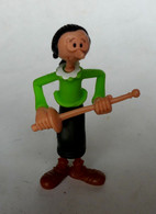 FIGURINE KINDER POPEYE 1992 OLIVE Vert EPEE - Other & Unclassified