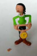 FIGURINE KINDER POPEYE 1992 OLIVE Vert MEDAILLE - Otros & Sin Clasificación