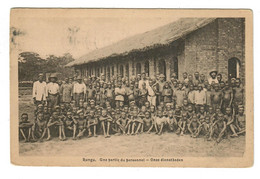 Conge Belge Rungu  Une Partie Du Personnel - Belgian Congo