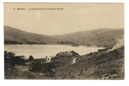 Conge Belge  Matadi   Le Chemin De Fer Et Le Fleuve (Etude) - Congo Belge