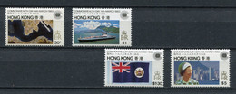 Hong Kong - Mi.Nr. 411 / 414 - "Commonwealth-Tag" ** / MNH (aus Dem Jahr 1983) - Nuevos