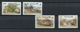 Hong Kong - Mi.Nr. 503 / 506 - "Szenen Aus Dem 19. Jahrhundert" ** / MNH (aus Dem Jahr 1987) - Neufs