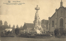 Sinay    -   Gedenkteken  Der Gesneuvelden En Opgeheischten. - Monuments Aux Morts