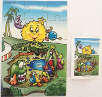 Kinder : K03 N107  Spielzeug – Serie 2 2002 - Spielzeug + BPZ - Puzzles
