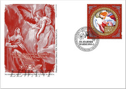 2022.10.18. Saint Archangel Gabriel - Patron Of Postal Workers And Philatelists - FDC - Briefe U. Dokumente