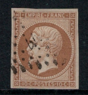 France // 1849-1900 // Empire Franc // Napoléon III // No. 13B Oblitéré - 1853-1860 Napoleon III