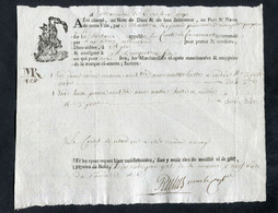 Connaissement XVIIIe - Lettre De Voiture Ou De Roulage 1790 Marseille Pour Agde (Hérault) - Bill Of Lading - ... - 1799