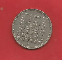 10 Francs TURIN, PETITE TÊTE 1948 B  Voir Les 2 Photos - 10 Francs