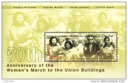 South Africa - 2006 50th Anniversary Of Women's March MS (**) SG 1593 , Mi Block 108 - Ungebraucht