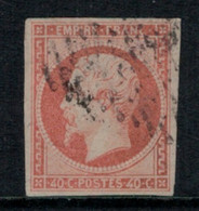 France // 1849-1900 // Empire Franc // Napoléon III // No. 16 Oblitéré - 1853-1860 Napoleone III