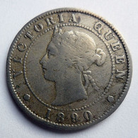 JAMAICA - 1/2 PENNY - 1890 - Mintage: 120.000 - Jamaique