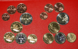* GREECE: CYPRUS ★ EURO SET 8 COINS 2022 SHIPS AND ANIMALS UNC! LOW START ★ NO RESERVE! - Cipro
