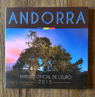 ANDORRE - ANDORRA 2015 Set 1Ct-2€ BU Folder - Andorre