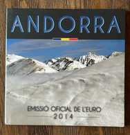 ANDORRE - ANDORRA 2014 Set 1Ct-2€ BU Folder - Andorra