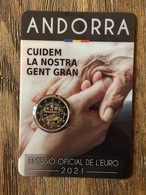 ANDORRE - ANDORRA 2021 2€ "Gent Gran" BU Coincard - Andorre