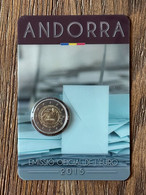 ANDORRE - ANDORRA 2015 2€ "Majorité 18 Ans" BU Coincard - Andorra