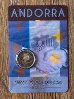 ANDORRE - ANDORRA 2015 2€ "Accord Douanier" BU Coincard - Andorre