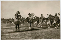 C  .P.  PICCOLA    BATUQU    AFRICAN  DANCE  (MOCAMBIQUE)     2 SCAN  (VIAGGIATA) - Mozambique