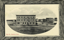 Canada, RAYMORE, Sask, Main Street, Hotel (1910s) Embossed Postcard - Andere & Zonder Classificatie