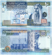 (!)  Jordan - 10 Dinars 2021  P. 36i UNC Animal Camel - Jordan