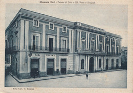 CARTOLINA - Altamura - Palazzo Di Citta' E RR. Poste E Telegrafi - Altamura