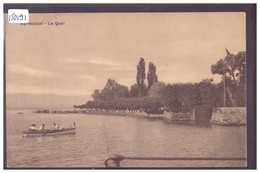 GENEVE - HERMANCE - LE QUAI - TB - Hermance