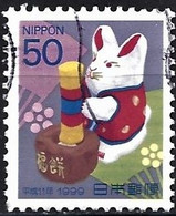 Japan 1998 - Mi 2603x - YT 2485 ( New Year's Rabbit Toy ) - Usados
