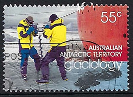 AUSTRALIAN ANTARCTIC TERRITORY (AAT) 2008 QEII 55c Multicoloured, International Polar Year-Glaciology FU - Used Stamps