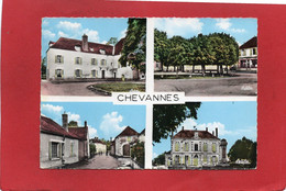 89----RARE----Souvenir De CHEVANNES----Multi-vues--voir 2 Scans - Chevannes