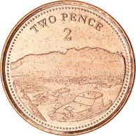 Monnaie, Gibraltar, 2 Pence, 2020, Pobjoy Mint, SPL, Acier Plaqué Cuivre - Gibraltar