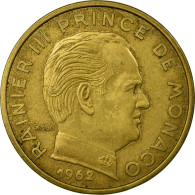 Monnaie, Monaco, Rainier III, 50 Centimes, 1962, TTB, Aluminum-Bronze - 1960-2001 Nouveaux Francs