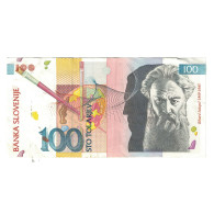 Billet, Slovénie, 100 Tolarjev, 1992, 1992-01-15, KM:31a, TTB - Slovénie