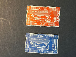 (STAMPS 23-1-2023) Ireland (mint / Neuf) 2  Stamps / 1946 - Neufs